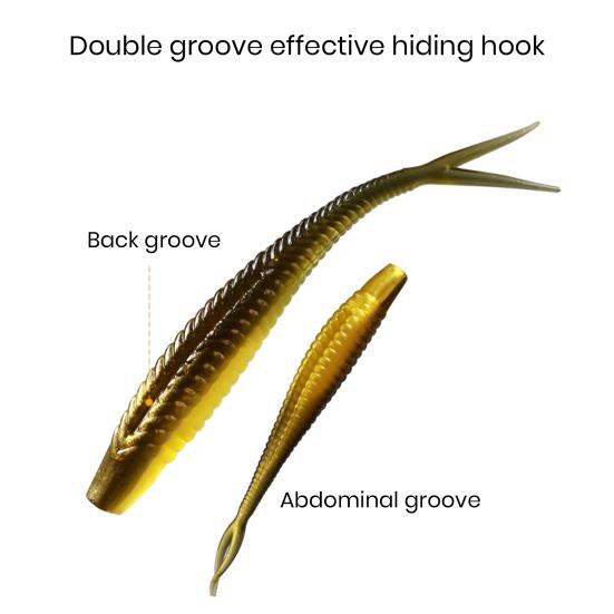 Рыболовные приманки, гибкие многоцелевые многоразовые приманки для ловли судака, форели, мягкие приманки, товары для рыбалки