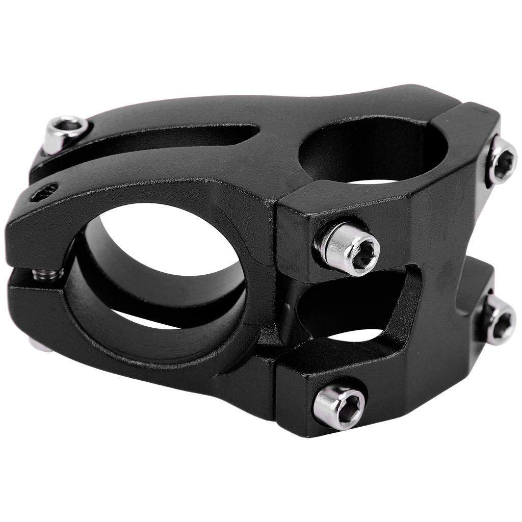 LUNJE 25.4x35MM Bike Handlebar Short Stem Riser Aluminum Alloy Bicycle Hollow Stem