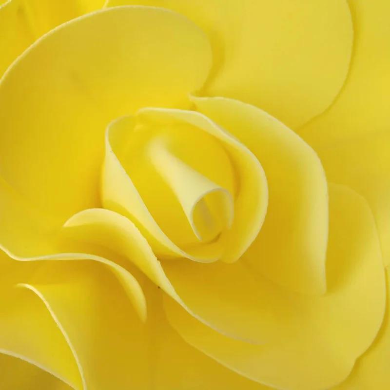 Large Rose PE Foam Flowers Wedding Flower Wall Backdrops Decor Nursery Wall Decor Fleur Artificielle Mariage Boda Rosa Flore