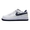 Nike Force 1 Low EasyOn PS белые темно-синие детские кроссовки футбольно-серые FN0237-104