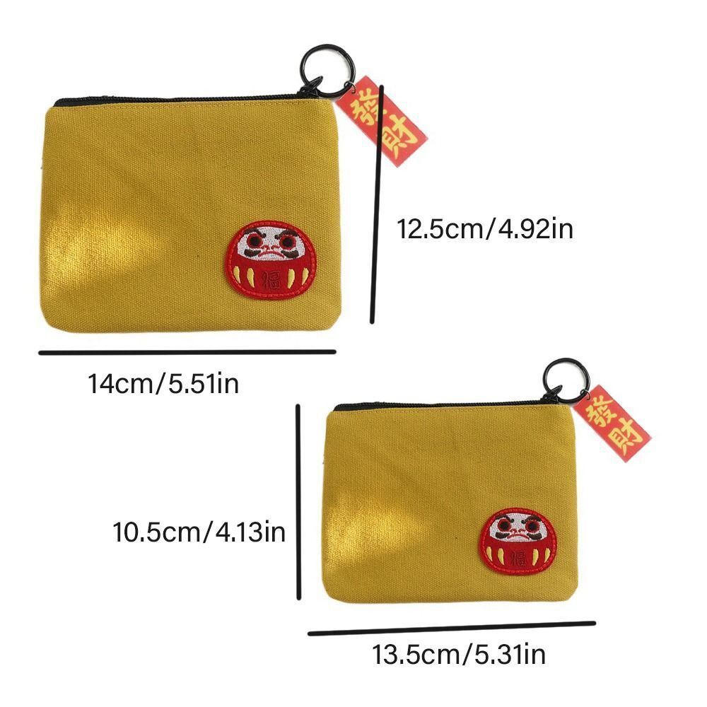 Вместительный кошелек для монет, талисман удачи, держатель для карт, модный дорожный органайзер для карт