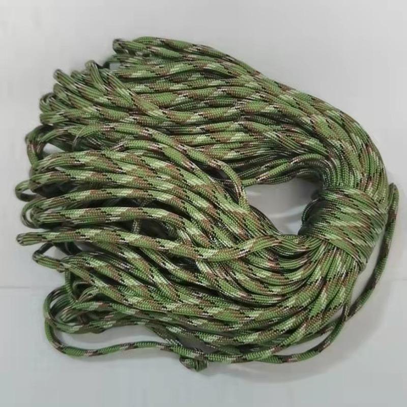 1Pc Umbrella Rope Jewelry Woven Rope Multi-functional Mountaineering Paratrooper Traction Rope Escape Life-saving Equipment Safety Umbrella Rope