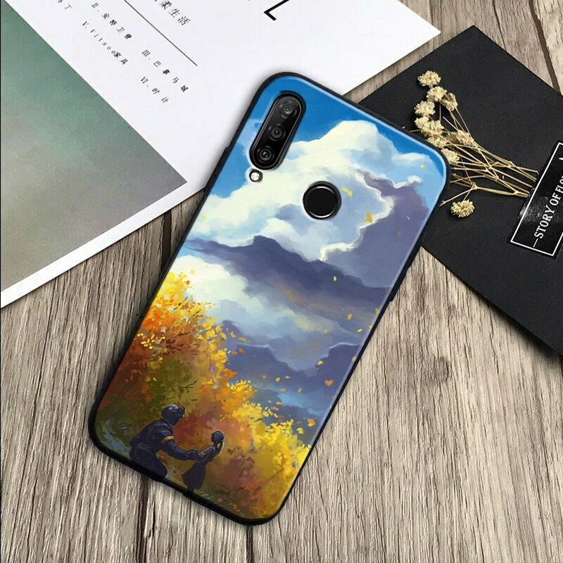 Чехол с флагом Украины для Huawei Nova 11 Pro 12i 3i 7i 8i 9 10 SE Y60 Y61 Y70 Y72 Y73 Y90 Y91 P20 P30 P40 Lite