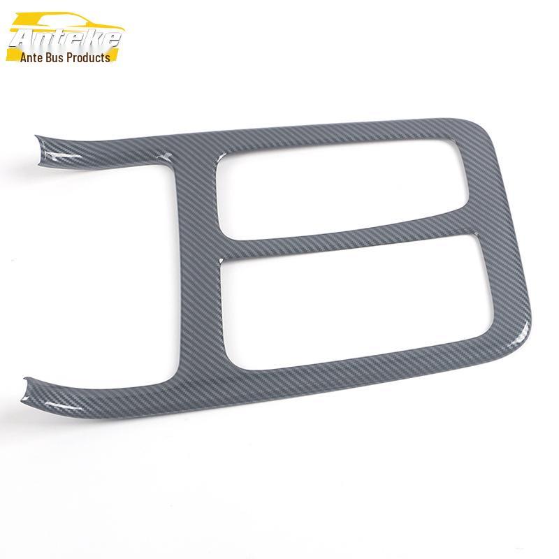 GS8 Gear Shift & Console Decor Frame: Fits 22 Models, Full Coverage Cup Holder & Gear Position Sequin Sticker Accessories