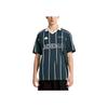 Adidas Tiro Stripe Heavy Jersey Tee Loose-Fit Printed Short-Sleeve Polo Men Tops Night-Sky-Green JC5744