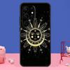 Sun Moon Flowers Case For Samsung Galaxy S24 S23 S22 Ultra S20 S21 FE Note 20 S8 S9 S10 Note 10 Plus Cover