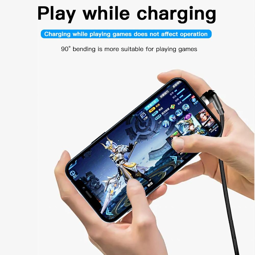 KEYSION Магнитный USB-кабель 5А, вращающийся игровой кабель, кабель для быстрой зарядки типа C, магнитное зарядное устройство для передачи данных, кабель Micro USB для мобильного телефона