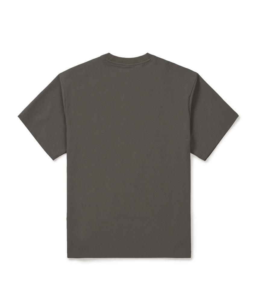 SNOWPEAK APPAREL Классическая тканая футболка с коротким рукавом (S26Mutts16) Темный хаки