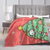 Bubu Dudu Christmas Blanket Quality Warm  Bedding Throws Autumn Boy Girl Living Room Fashion Bedspread