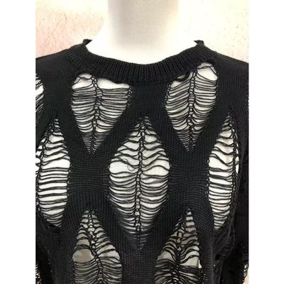 Пуловеры с вырезами для женщин, черная осень, уличная одежда, индивидуальный повседневный свободный корейский стиль, модный однотонный сексуальный трикотаж, новый гранж