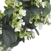30 см искусственный эвкалиптовый венок для входной двери, весенние искусственные листья, крыльцо