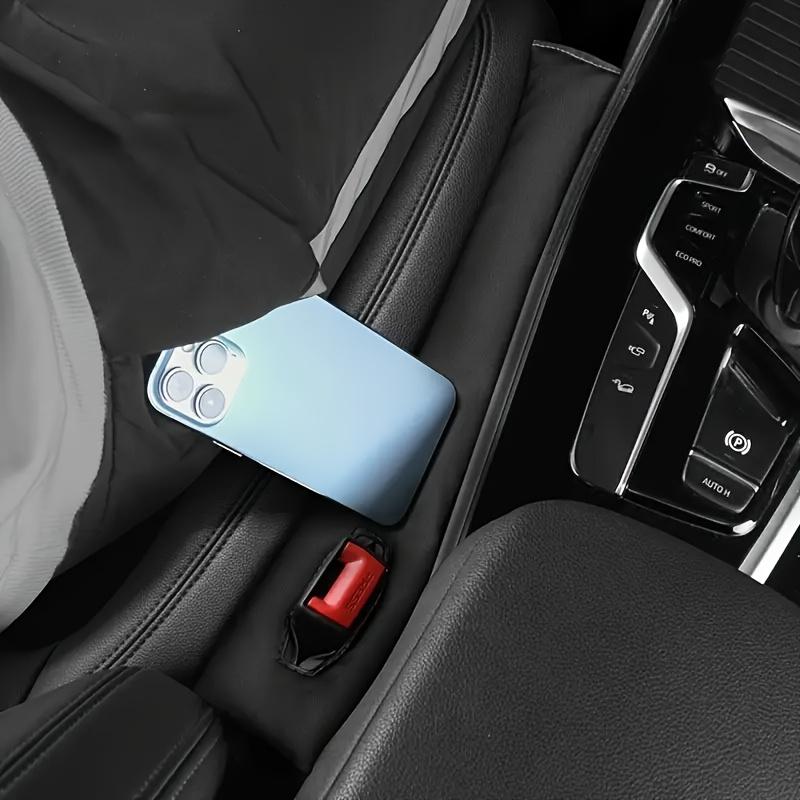 PU Leather Car Seat Gap Filler Side Leak-Proof Strip,Seat Gap Anti-Drop Durable Interior Product,Universal Soft Protective Strip