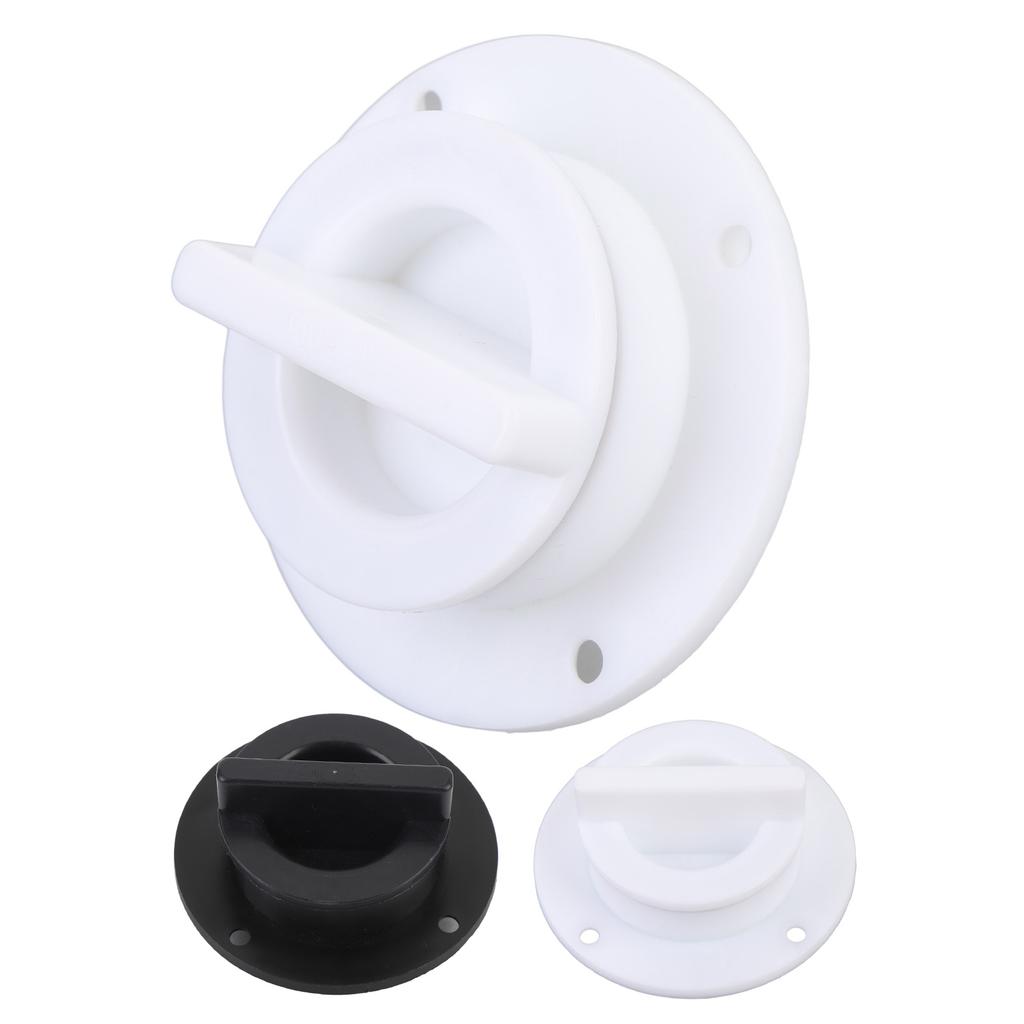 Boat Deck Drain High Toughness ABS Easy To Unscrew Deck Floor Drain Scupper for Yachts Speedboat Kay