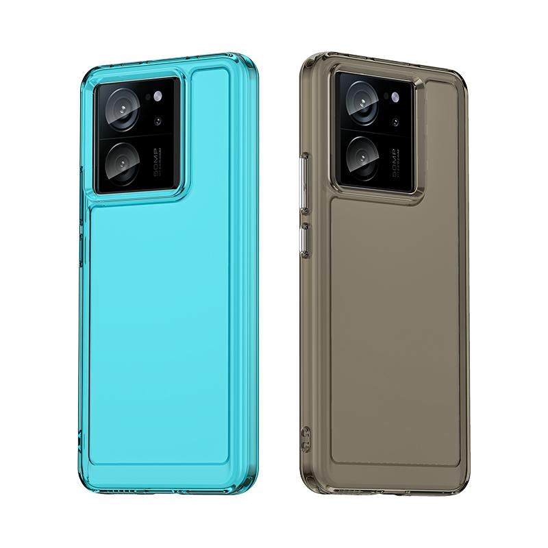 Для Xiaomi 13T Pro Чехол Прозрачный конфетный силиконовый TPU противоударный чехол Xiaomi 13T Pro Чехол Защитный чехол для телефона Xiaomi 13T Pro