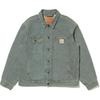 Levis SS25 Striped Pattern Button Closure Jacket Men Jackets Light-Blue A4820-0016
