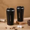 WORTHBUY Portable Insulated Coffee Cup 304 Stainless Steel Water Cup 510ML Leak-proof Thermal Drinking Bottle For Student Adult