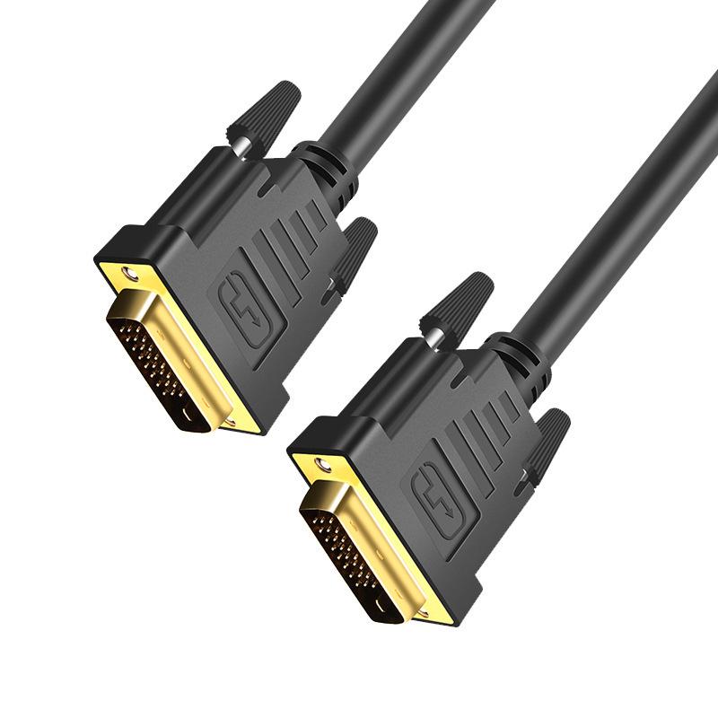 DVI 24+1 Мужской-Мужской HD Видеосигнальный Кабель для ТВ, Монитора, Проектора