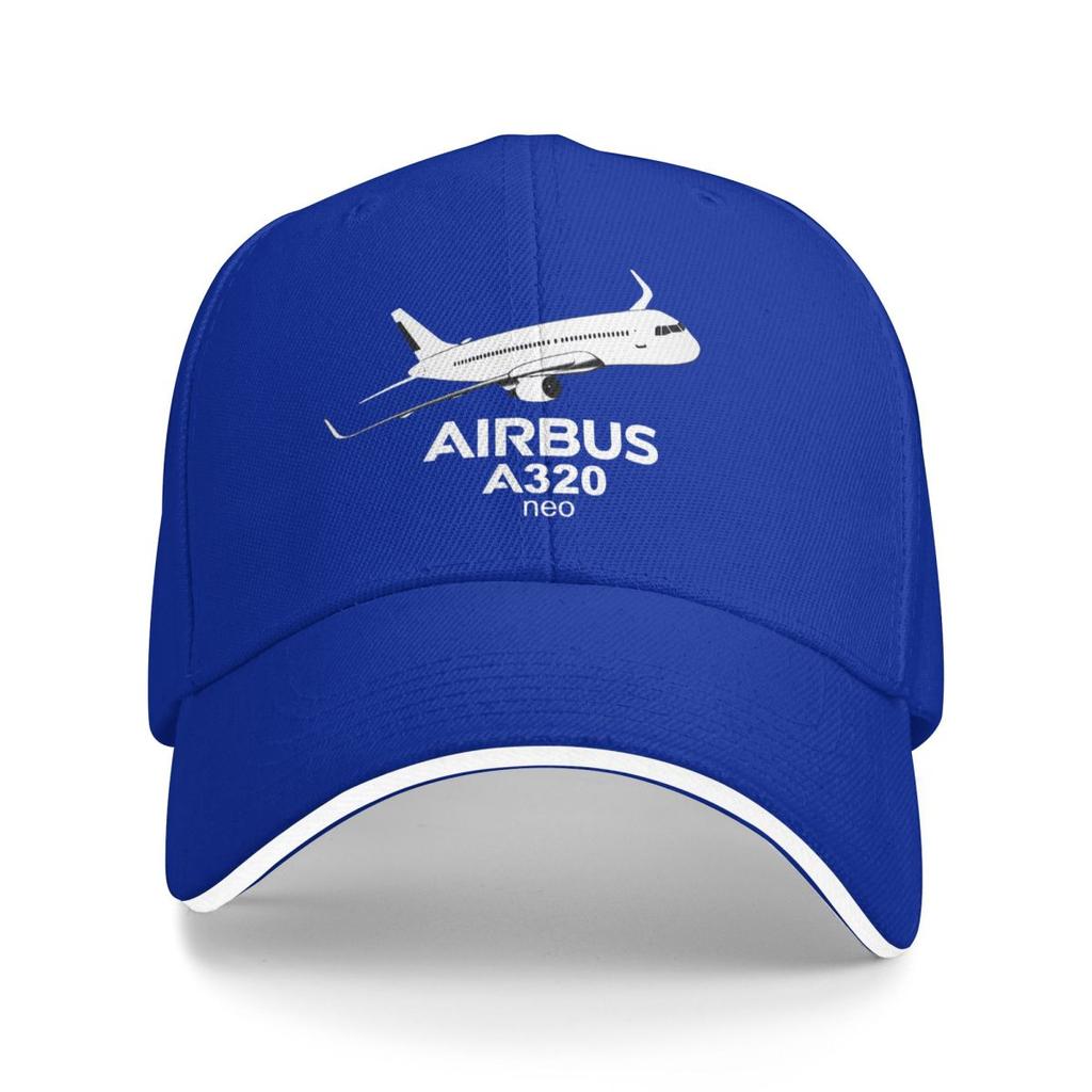 Бейсболки с козырьком Airbus A320 Neo Мужские Женские Шляпы