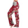 Женская повседневная мода Женские спортивные домашние рождественские пижамные брюки Длинные брюки