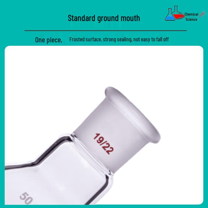 Thick-Walled Pear-Shaped Laboratory Flask