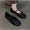 Autumn Design Women Ballet Flats Shoes Fashion Comfort Street Style Soft Sole Female Dress Leather Mary Jane Shoes