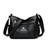 Women's Small Bag Women's Bag Fashion Soft Leather Crossbody Bag Middle-aged and Elderly Shoulder Bag