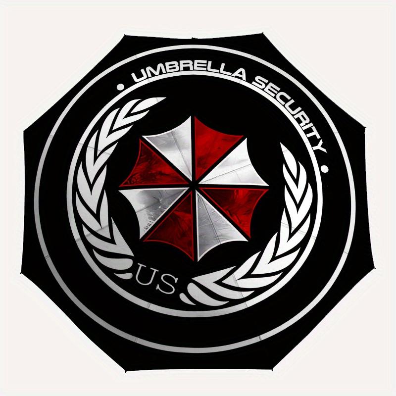 Umbrella Security US Badge Sticker Decal - WaterproofDurableUmbrella, Portable 3-Fold Compact Umbrella for Men & Women Gift