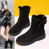 -30 градусов зимние сапоги женские зимние ботинки холодная зимняя теплая обувь модные женские ботильоны женские зимние ботинки меховые ботинки A4117