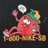 Nike Модная универсальная футболка с буквенным принтом, мультяшная аниме, с круглым вырезом, с коротким рукавом, мужская футболка HV1303010