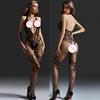 Sexy Mesh Bodystocking Lingerie Bodysuit Underwear Women Fishnet Open Crotchless Catsuit Mesh Tights Erotic Babydoll Teddies