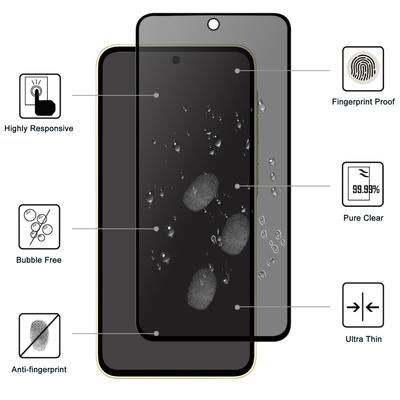 Защитное стекло для экрана для Samsung Galaxy A52s 5G/A52 5G/4G 2.5D с дугообразным краем, пленка против шпионажа