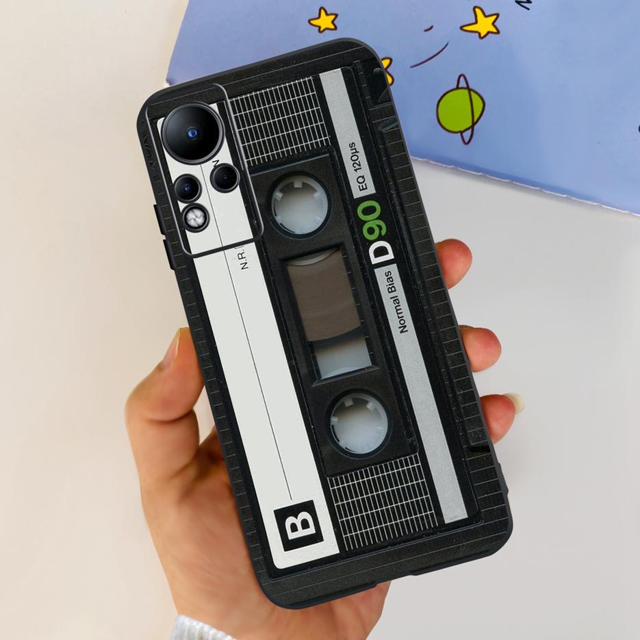 Чехол для Infinix Note 11 X663 X663B Стильный окрашенный задний чехол 6,7'' Ударопрочный чехол для телефона Для Infinix Note 11 Note11 Мягкий чехол