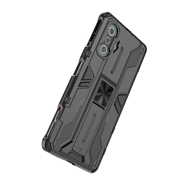 Для Xiaomi Redmi K40 игровой чехол автомобильный магнитный держатель подставка противоударный бронированный чехол для телефона для Redmi K40 SK 40 игровой задний чехол
