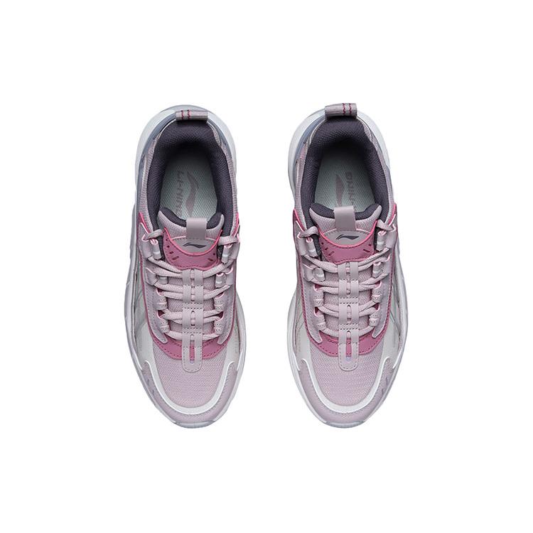 Текстиль Li Ning Nebula, Синтетическая кожа Амортизация Скользкая Устойчивая к истиранию Дышащая Легкая Низкие AGCR014-4