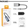 Адаптер HyperDrive USB-C на HDMI 2.1 8K 60 Гц 4K 144 Гц, Алюминиевый хаб для Mac/iPad