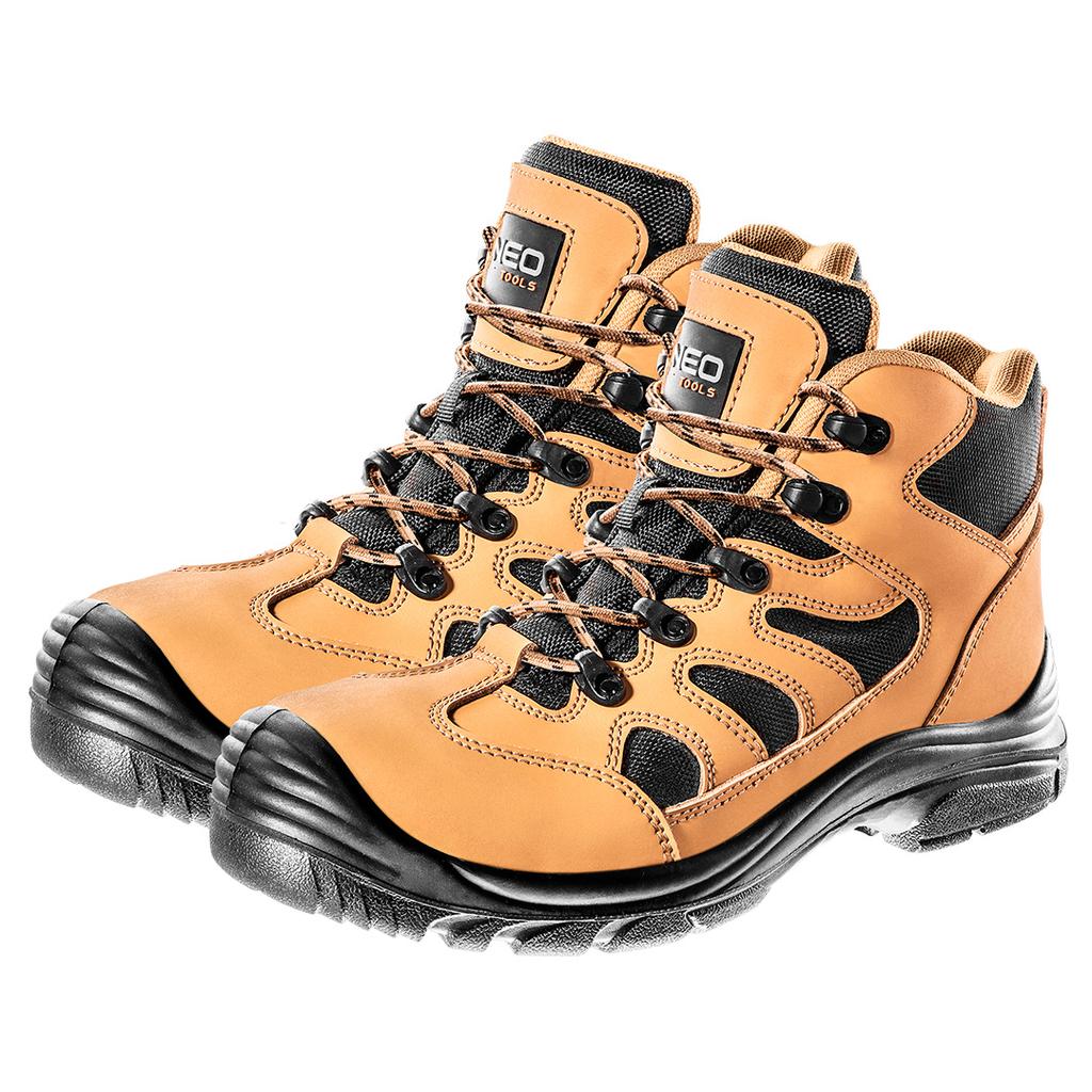 S3 SRC Work Boots, Metal Free, Size 44