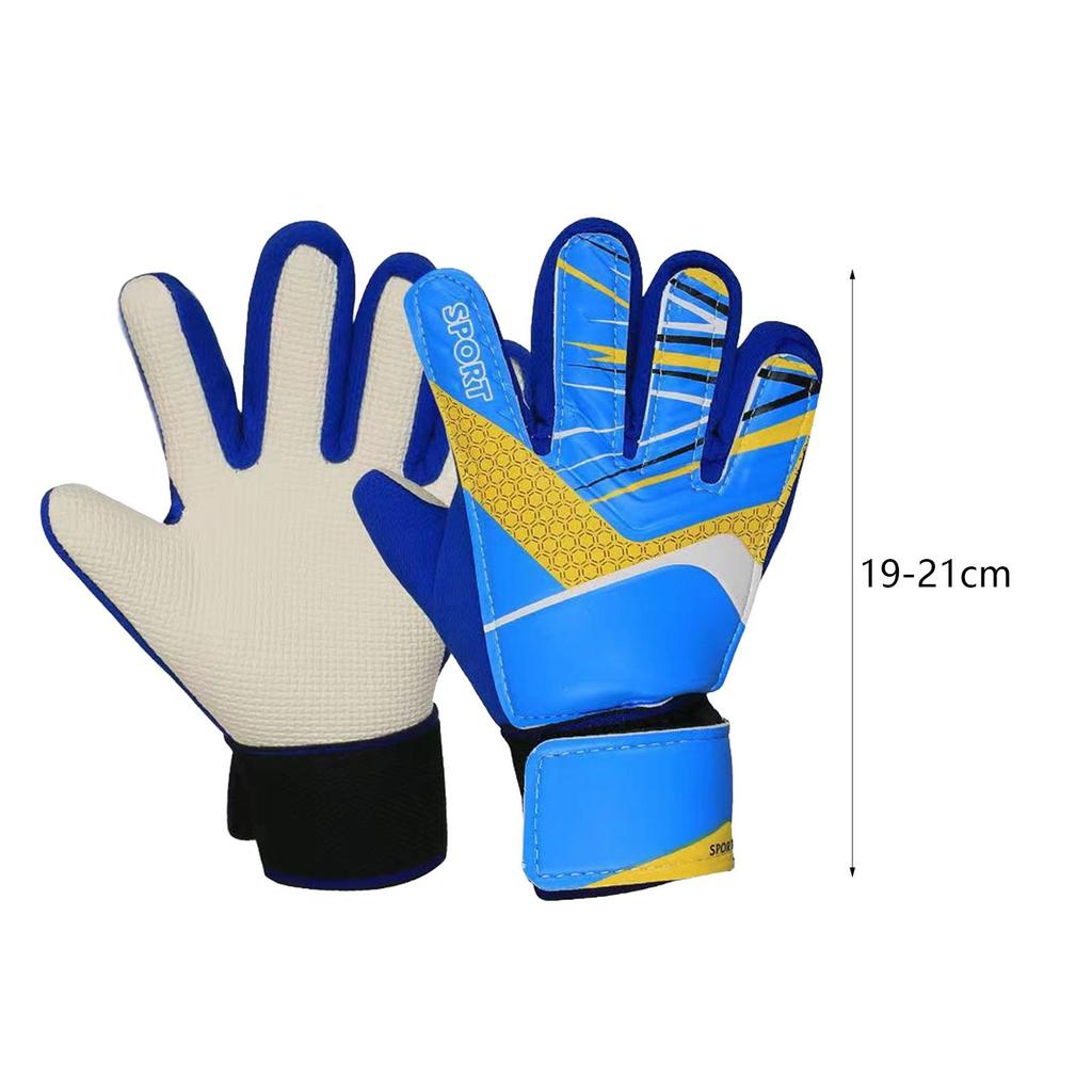 Adult Football Goalkeeper Gloves Sports Equipment Strong Grip Fashion Breathable Non Slip Finger Protection Goalie Gloves Mitts