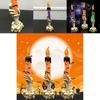 Spooky Halloween Skull Skeletal Hand Stand Led Candle Lamp With Vibrant Colors