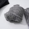 Thick Fingerless Glove Solid Color Mittens High Quality Half Finger Gloves  Winter Outdoor