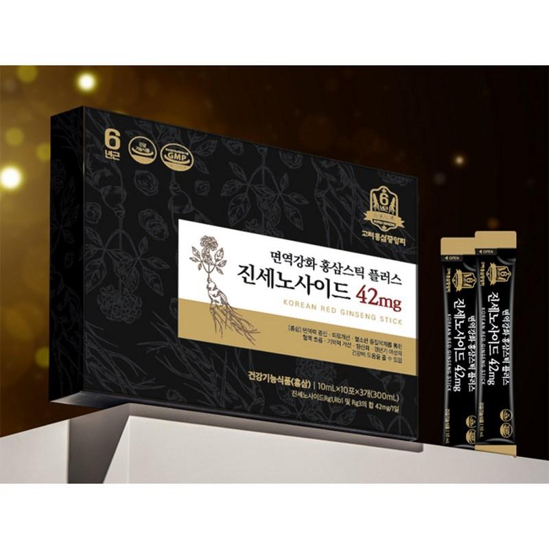 Korea Red Ginseng Association Immune Strengthening Red Ginseng Stick Plus Ginsenoside 42mg, 300ml, 1 Set