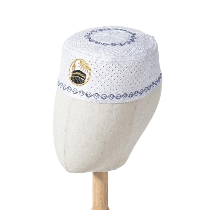 Дышащая кипа для мужчин, женщин и детей Складная еврейская шляпа Подходит для собраний в синагоге