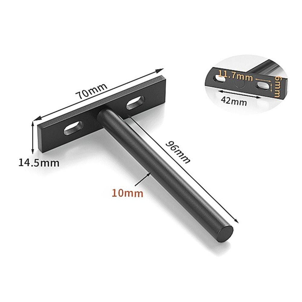 Heavy Duty Floating Shelf Brackets Metal Wall Shelf Support Replacement Shelving Brackets