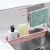 Полка для хранения раковины Вешалка для полотенец Расширяемая Телескопическая конструкция Вентиляция Дренаж Простая установка Многофункциональный