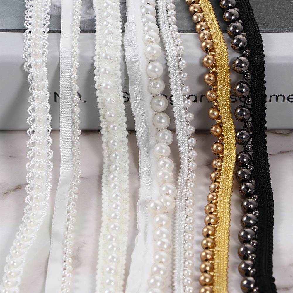 Decor DIY Bridal Applique Headdress Sewing Accessories Garment Materials Ribbon Tape Lace Trim
