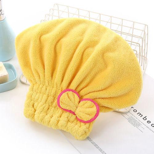 Super Absorbent Hair Towel Wrap for Wet Hair, Microfiber Hair Drying Towel Cap