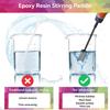2 шт. Epoxy Mixing Stirring Rods Насадка-миксер для краски, шпатлевки, цемента с патроном для дрели для эпоксидной смолы, латексной, масляной краски