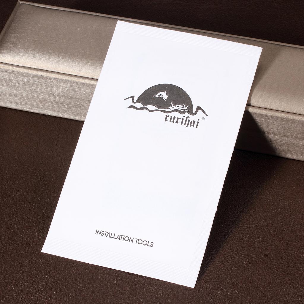 RURIHAI for Samsung Galaxy Note 8 SM-N950 3D Curved Tempered Glass Screen Shielded Film (Case Friendly)