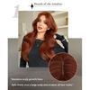 Alloy Orange Wool Curl Wig for Women - Curtain Bangs Full Cap Voluminous Natural, Heat Style Trim Ready, High Quality Daily