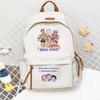 The Iconic White Theme: SAJA BOYZ & HUNTRIX Cosplay Backpack / Fashion Bag