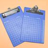 1Pcs Blue Writing Clipboard A4/A5/A6 Menu Bill Folder Writing Pad Board  Paper Ticket Storage